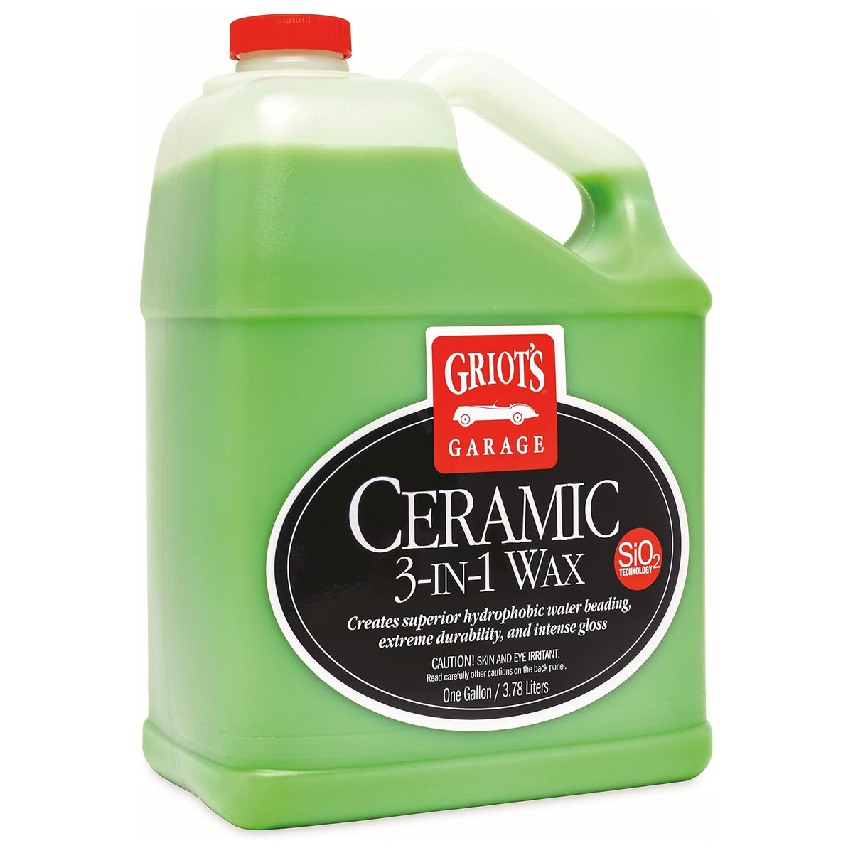 Griot's Garage gallon bottle front view showing product and easy dispensing