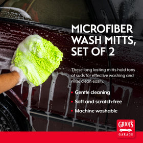 Griot's Garage close-up of twisted microfiber strands for gentle dirt lifting