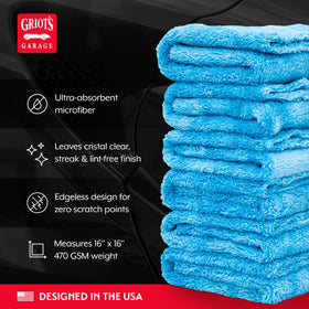 Griot's Garage edgeless seam detail showing snag-free design for trim protection