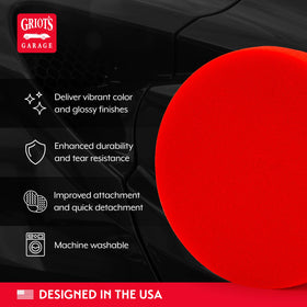 Griot's Garage foam texture macro showing durable open-cell for product transfer