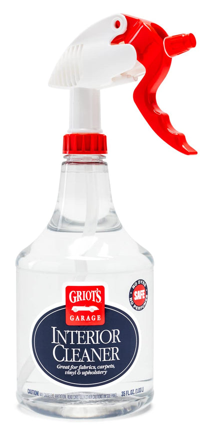 Griot's Garage bottle front label showing product and size, clear branding benefit