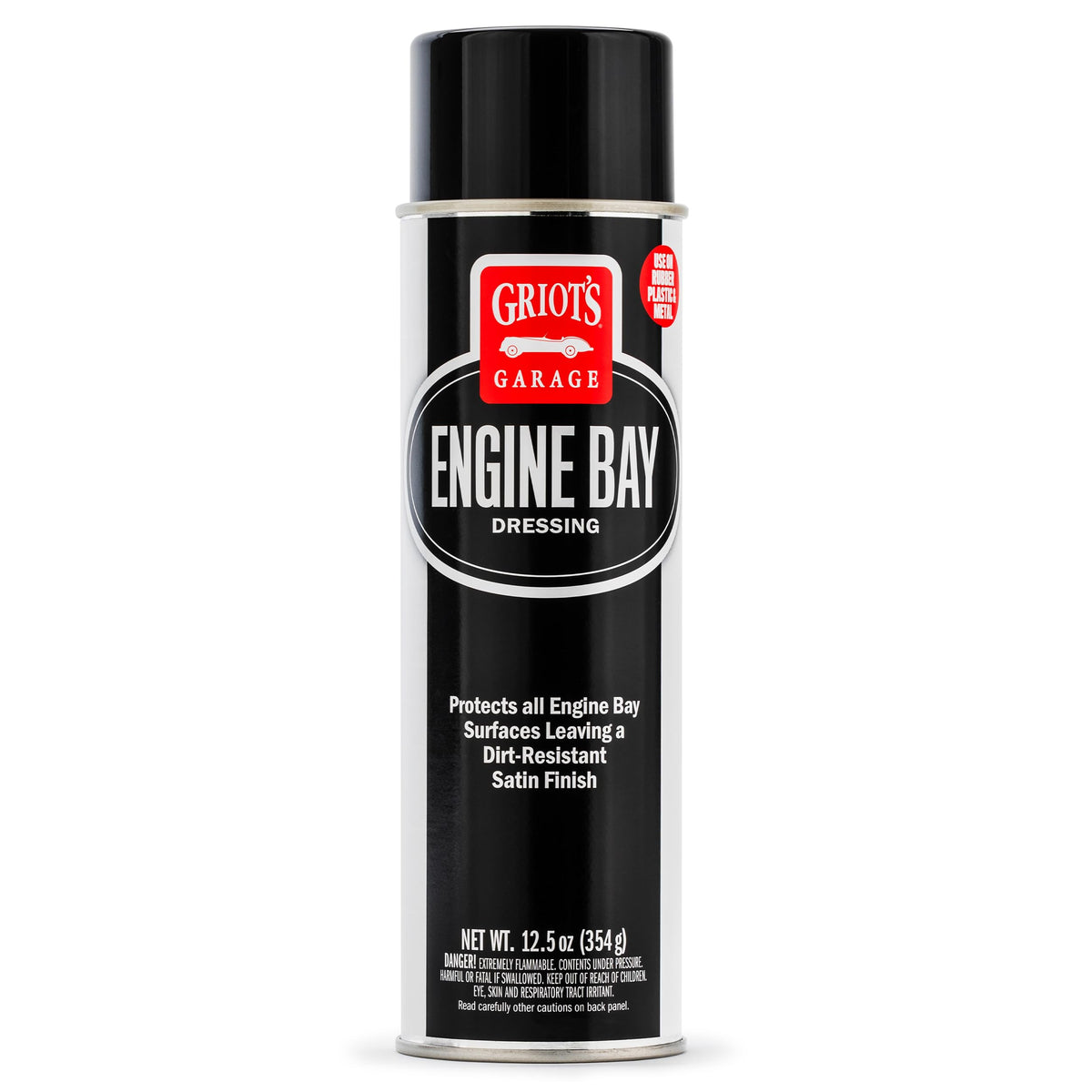 Griot's Garage front label showing product name and size, clear branding benefit