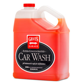 Griot's Garage front label on gallon bottle showing product identity and concentration benefit