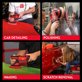 Griot's Garage G9 in hand demonstrating ergonomic grip and reduced fatigue