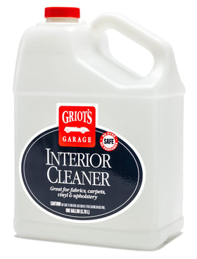 Griot's Garage gallon bottle front label showing product benefits