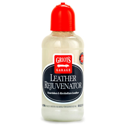Griot's Garage front label showing product name and size, easy identification benefit