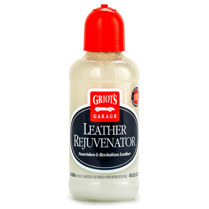 Griot's Garage front label showing product name and size, easy identification benefit