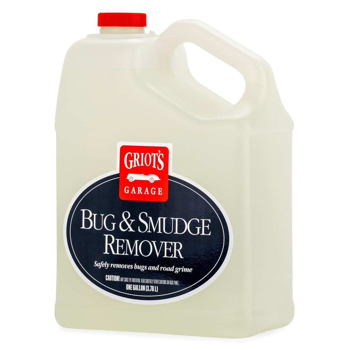 Griot's Garage gallon bottle front view showing product and fast spot cleaning benefit