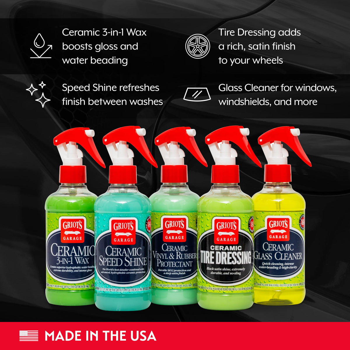 Griot's Garage Speed Shine in hand refreshing paint for instant gloss