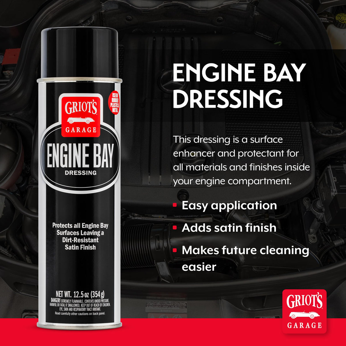 Griot's Garage spray action close-up demonstrating even application and control