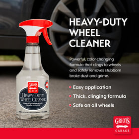 Griot's Garage spray on wheel demonstrating easy application and coverage