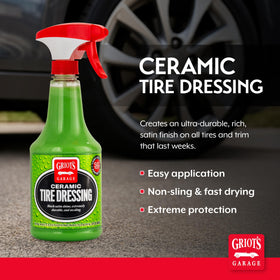 Griot's Garage spray nozzle closeup for precise, easy application benefit