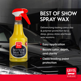 Griot's Garage spray nozzle close-up enabling precise application