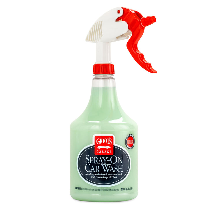 Griot's Garage bottle front label showing product and quick clean benefit