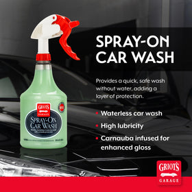 Griot's Garage spray nozzle close-up for precise application and control