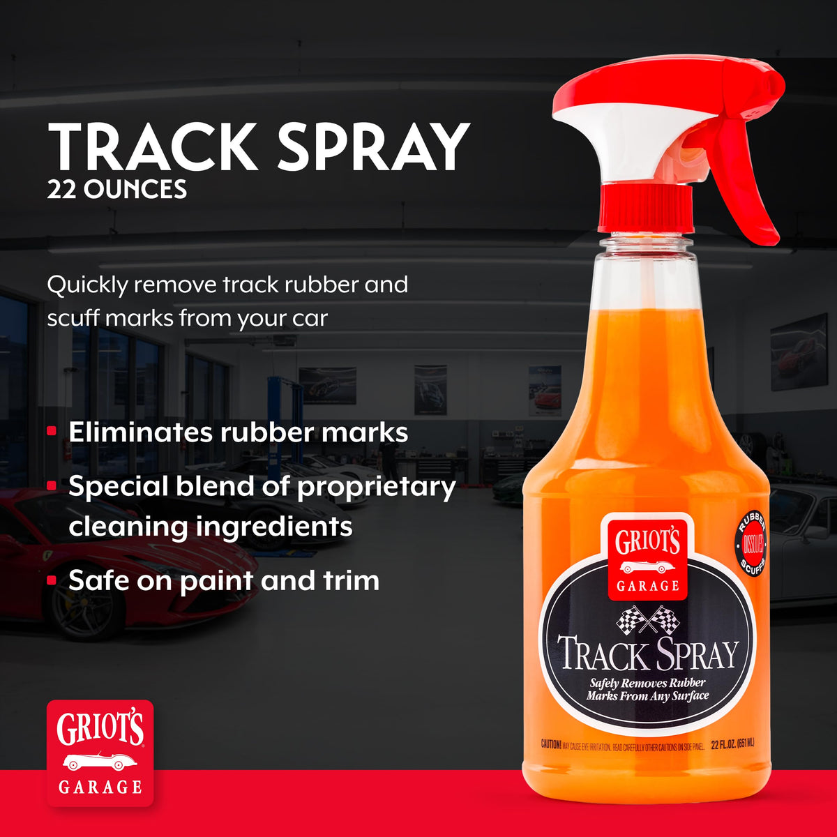 Griot's Garage spray nozzle dispensing product for precise cleaning