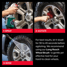 Griot's Garage before and after wheel showing restored finish
