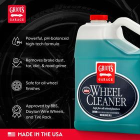 Griot's Garage formula close-up with suds demonstrating fast breakdown