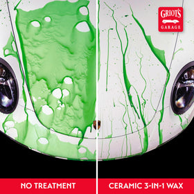 Griot's Garage applied on wheel highlighting protection and easier cleaning