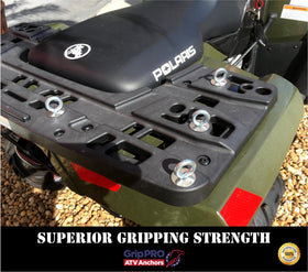 GripPRO box contents laid out showing six anchors ready to install