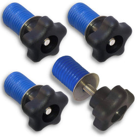 Grip PRO front view of 4-pack anchors showing compact profile and quick install benefit