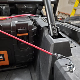 GripPRO used with straps on a cooler demonstrating secure transport