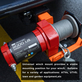 GRIPWAY RUGCEL side profile in hitch demonstrating compact hitch-mounted design