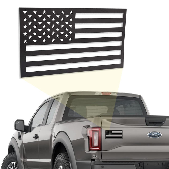 GRIT KULTURE front view of 3-pack flag magnets showing bold colors and large size