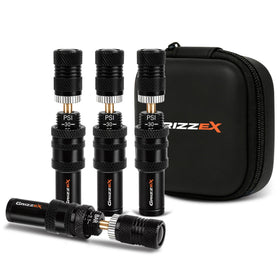 GRIZZEX front packaging showing complete 4-pack kit and case for quick grab-and-go