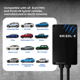 Grizzl-E Classic mounted outdoors demonstrating weather-resistant use