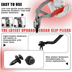 groword angled clip plier close-up showing jaw design and secure grip for safe removal