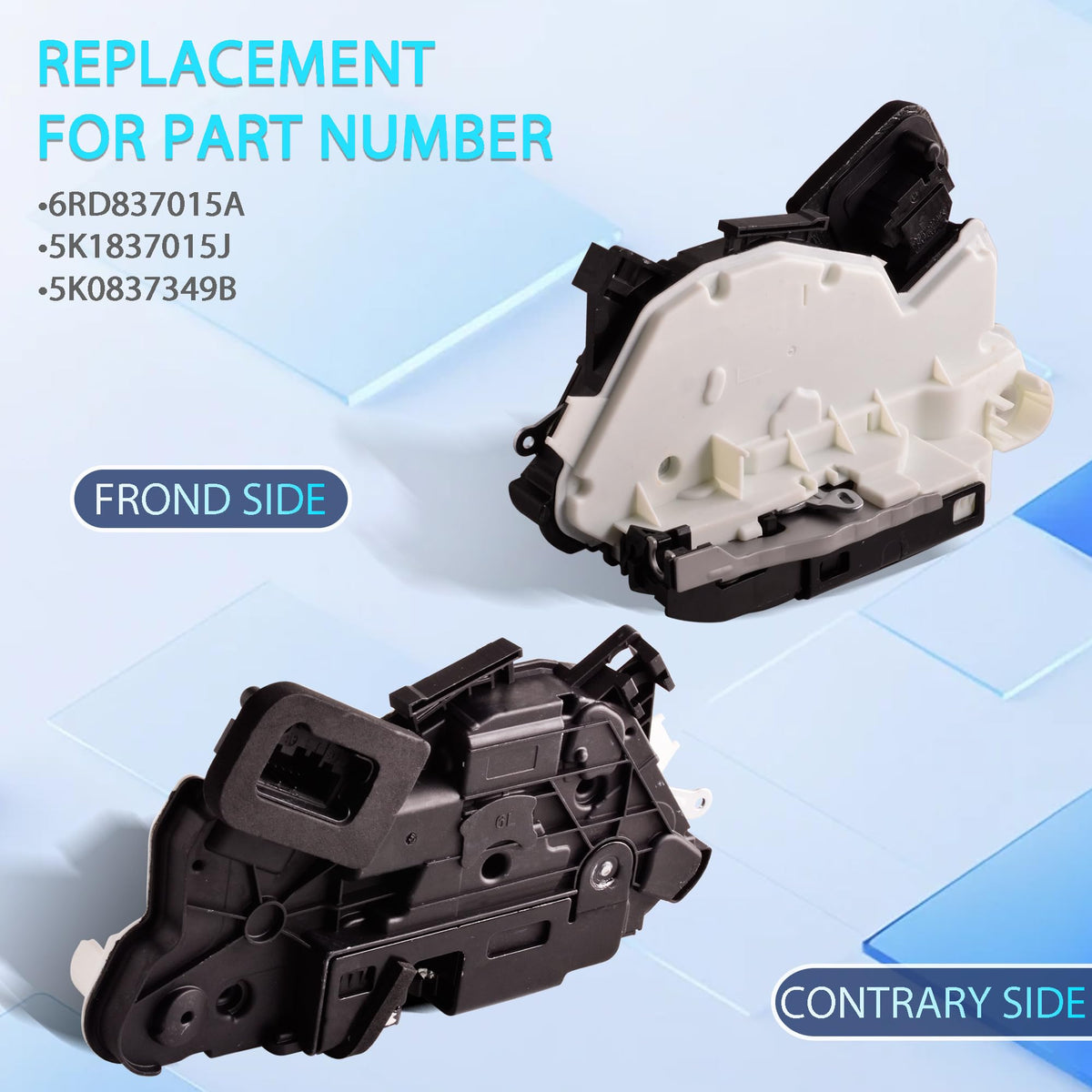 GrteRokky actuator latch detail showing durable metal latch that restores secure locking