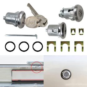 GruDawu lock kit components arranged clearly for easy inventory check