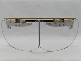 GSP Bourke front view showing clear visor and compact profile for improved sight