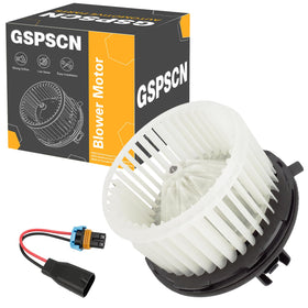 GSPSCN front blower motor front view showing mounting and reliable airflow