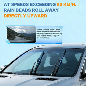 GSPSCN installed on Subaru windshield improving driver visibility
