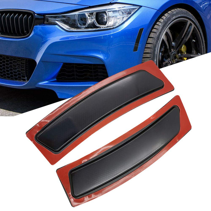 GSRECY pair of front bumper reflectors showing packaging and included pieces