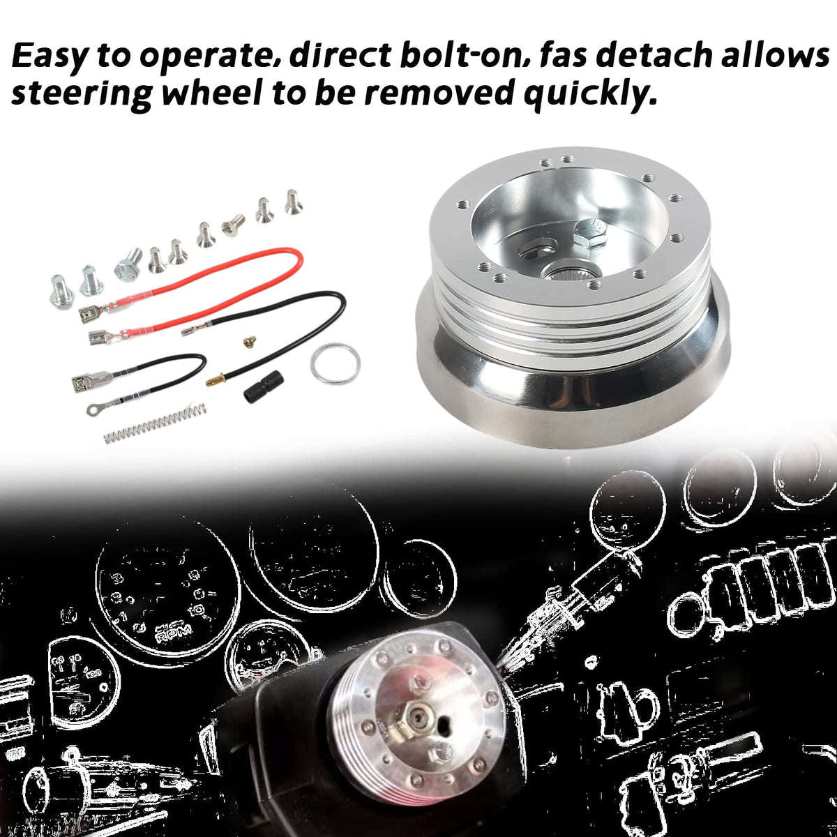 GSTP close-up of 5 and 6 hole bolt pattern for broad wheel compatibility benefit