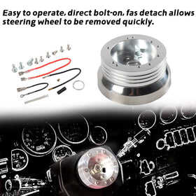 GSTP close-up of 5 and 6 hole bolt pattern for broad wheel compatibility benefit