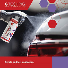 Gtechniq C2 applied with Gtechniq MF1 cloth demonstrating easy application