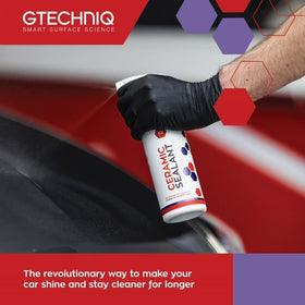 Gtechniq C2 shining paint after application showing enhanced gloss and depth