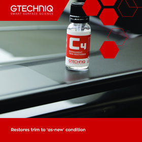 Gtechniq C4 dropper close-up showing liquid texture and easy precise application