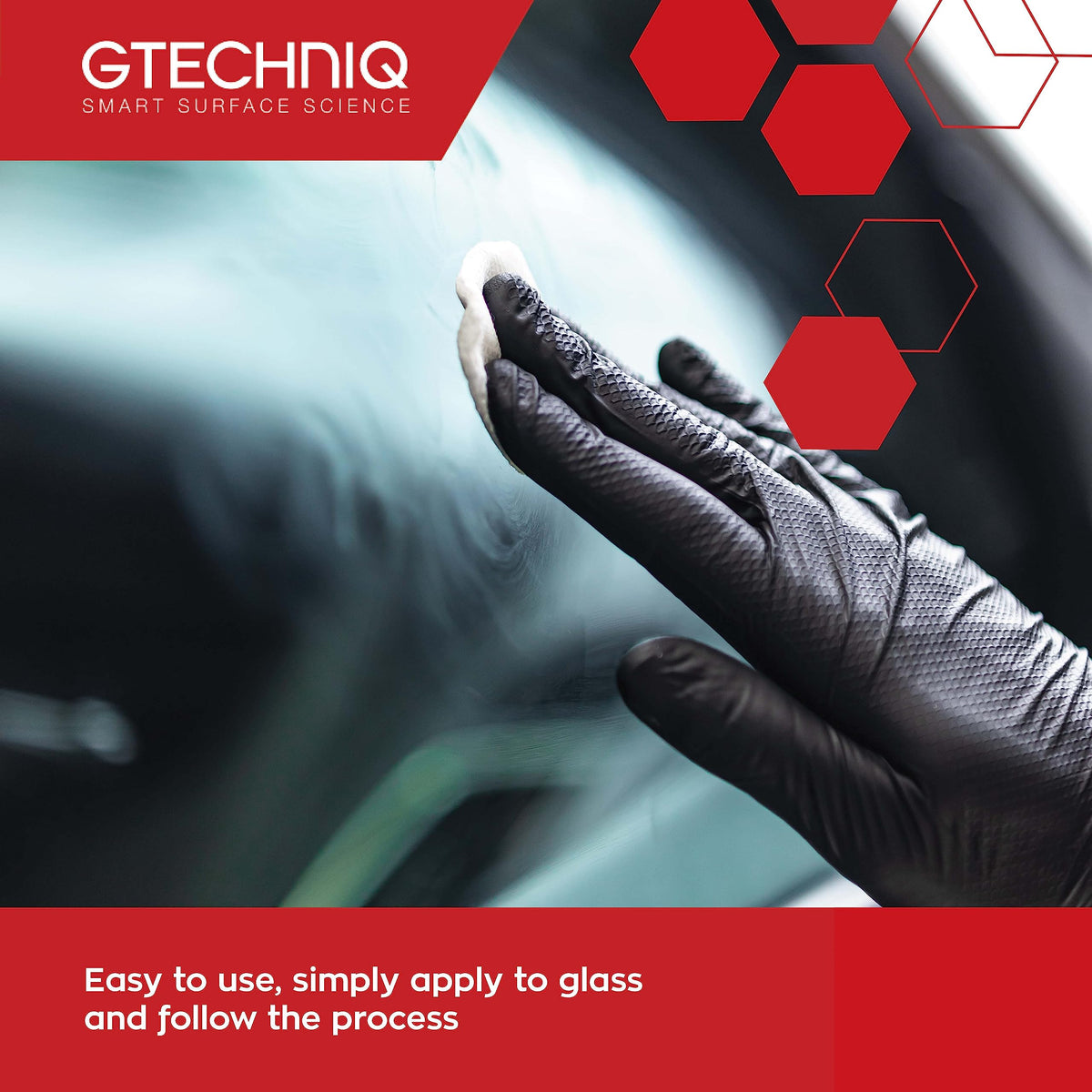 Gtechniq close-up spray nozzle for precise application and control