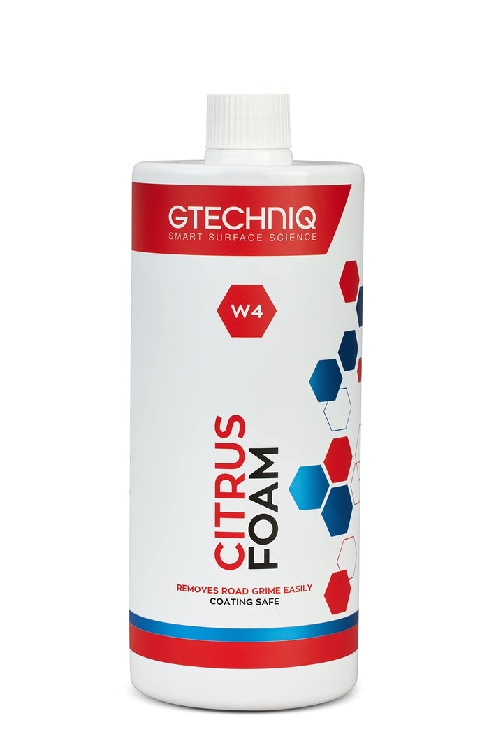 Gtechniq W4 front label showing product identity and size benefits