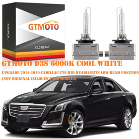 GTMOTO in-use Cadillac XTS on driveway showing improved daylight color