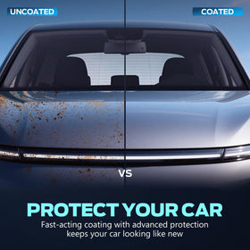 GTQKING being wiped with microfiber cloth to deliver instant gloss and smooth finish