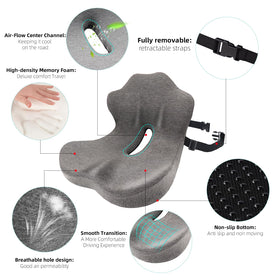 GtuiBugt cushion on office chair enhancing desk-time comfort