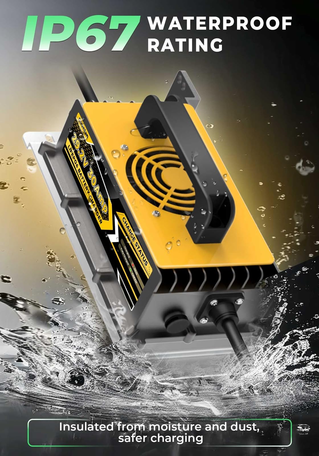 Guanlan charger connection ports highlighting versatile plug options for convenience