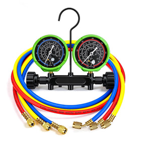 GuardFlow manifold front view showing gauges and ergonomic layout for faster service