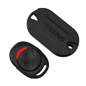 Guardian Alarm front view mounted on bike frame showing visible deterrent benefit